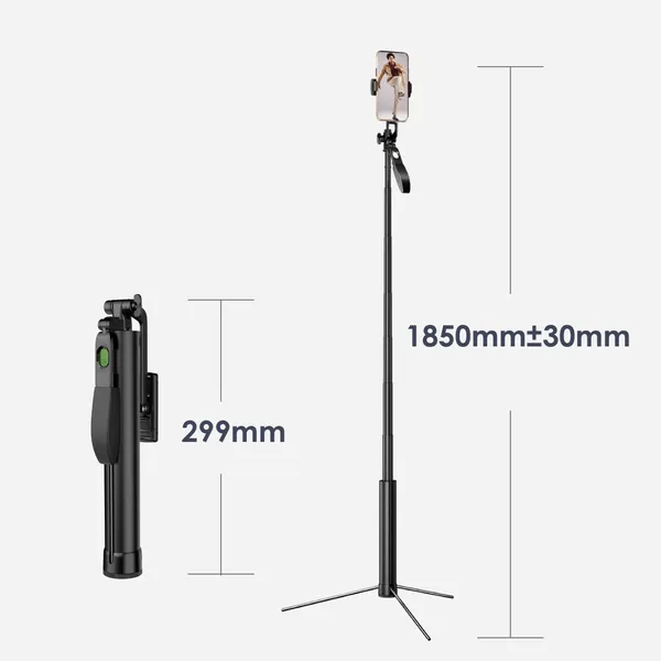 ORAIMO Full Angle Shooting Ultra Stable Phone Tripod - SmartTripod 2 - Graphite Grey OLS-201A