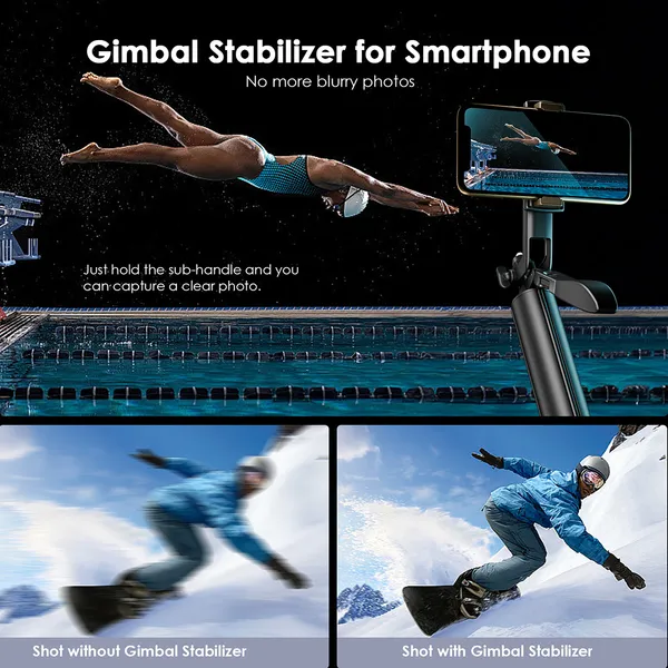 ORAIMO Full Angle Shooting Ultra Stable Phone Tripod - SmartTripod 2 - Graphite Grey OLS-201A