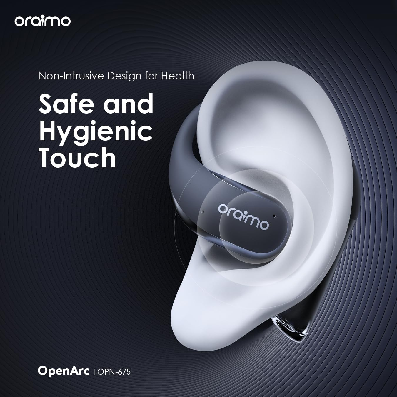 ORAIMO Open Ear TWS - OpenArc - Black OPN-675