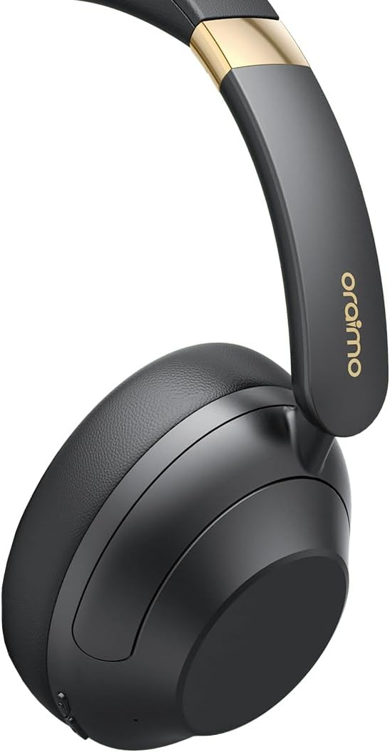ORAIMO Overhead HavyBass ANC Headphones - BoomPop Pro - Gold OHP-917-GD