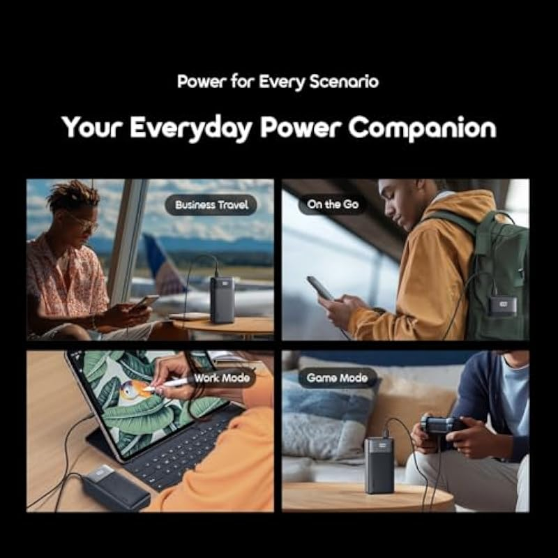 ORAIMO 22.5W 27KmAh Powerbank - PowerNova QF1 - Black OPB-7270Q