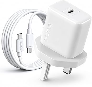 ORAIMO 20W Dual Port Charger with C to C 1m Cable - PowerCube 201 - White OCW-5203UCC