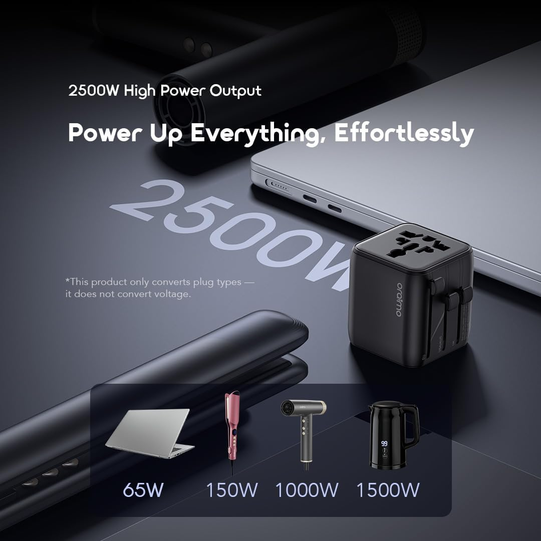 ORAIMO Universal Travel Adapter - PowerOmni 251 OCW-T01