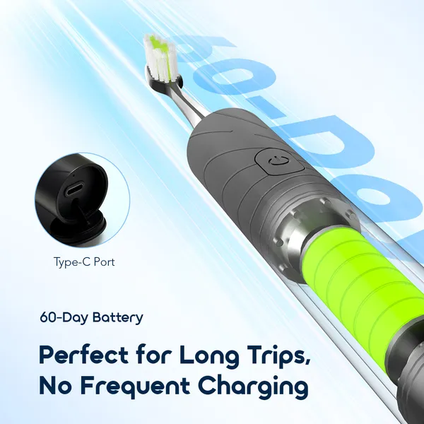 ORAIMO Sonic Power Electric Toothbrush - MagniSonic - Black OPC-ET500N