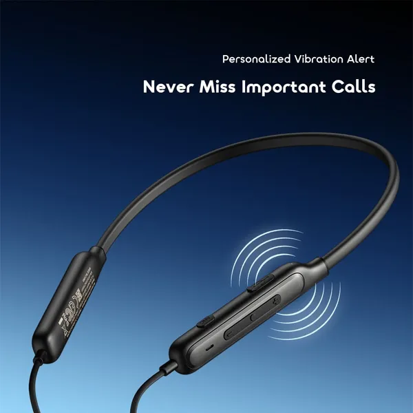 ORAIMO Wireless Neckband ANC- Necklace 5 - Black OEB-611