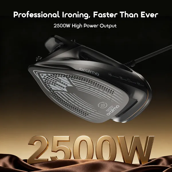 ORAIMO Electric Iron - SteamCore - Graphite Grey OEI-511A