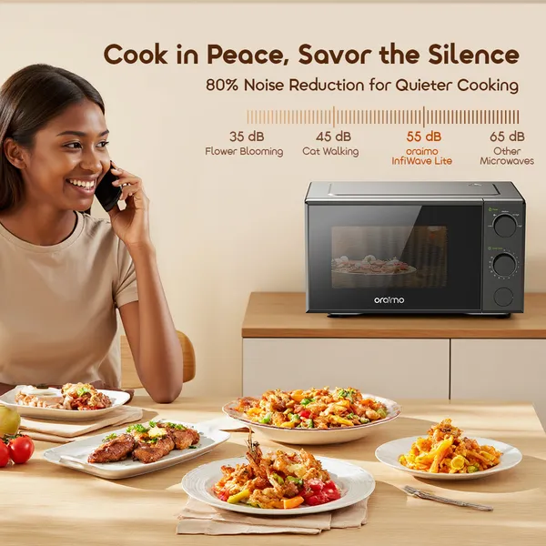 ORAIMO Microwave Oven- InfiWave Lite- Graphite Black