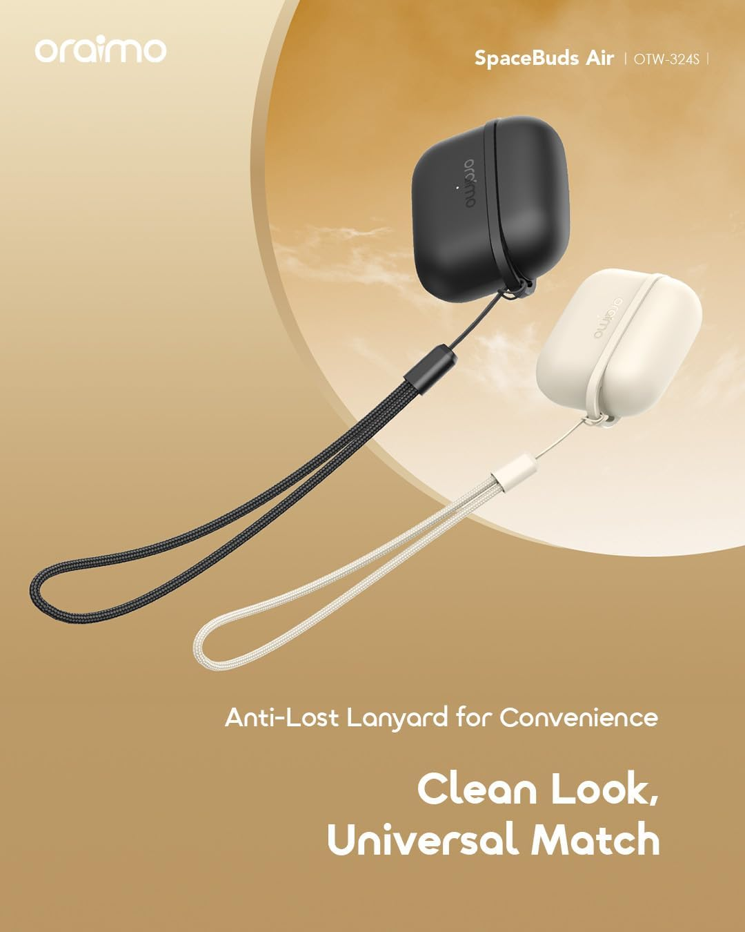 ORAIMO TWS Half-in-ear - SpaceBuds Air - Black OTW-324S