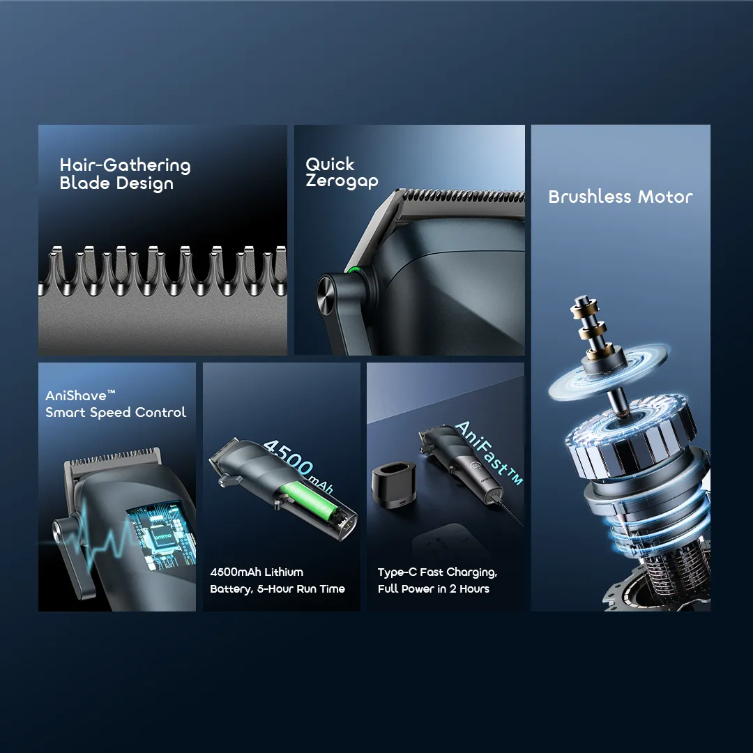 ORAIMO Hair Clipper - MasterCut Pro - Deep Blue OCL-580P