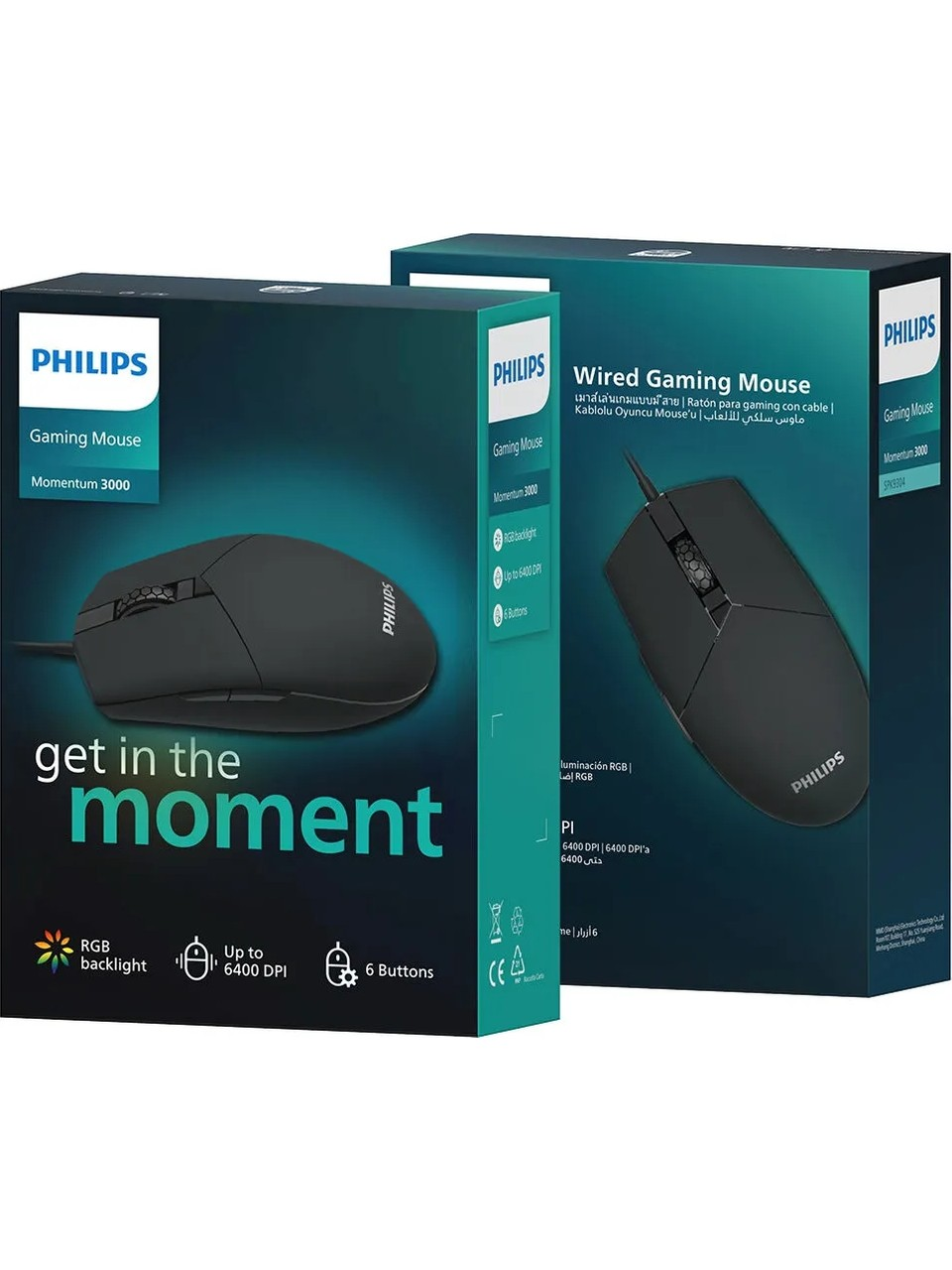 PHILIPS Mouse Gamer SPK9304