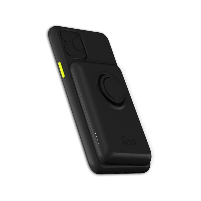 GOUI MAG PRO 10000mAh Magnetic Wireless Power Bank with Apple Watch Charger – Black