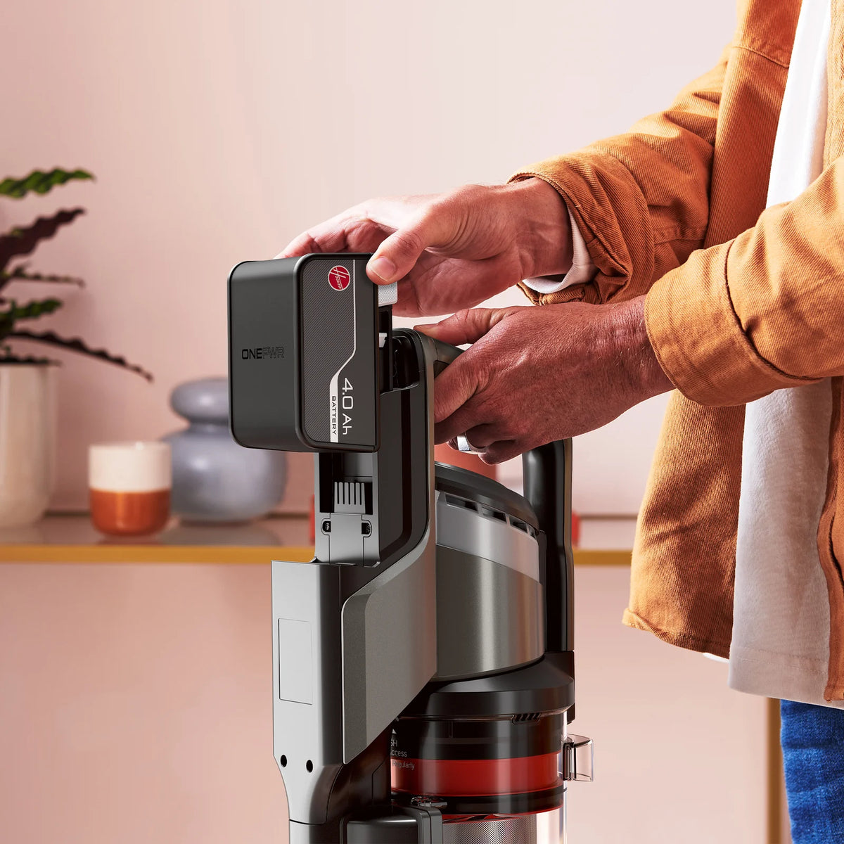 Hoover Emerge Cordless Stick Vacuum Cleaner 40 Min Strong Suction For Carpet & Hard Floors (CLSV-VPME)
