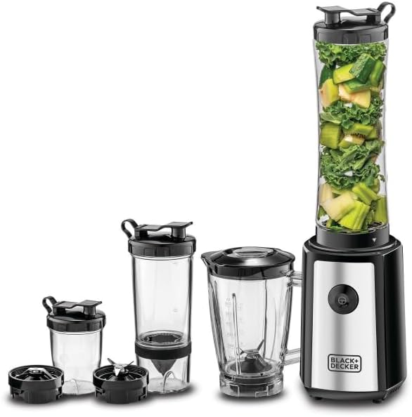 BLACK+DECKER Sports Blender 300W SBX300BCG