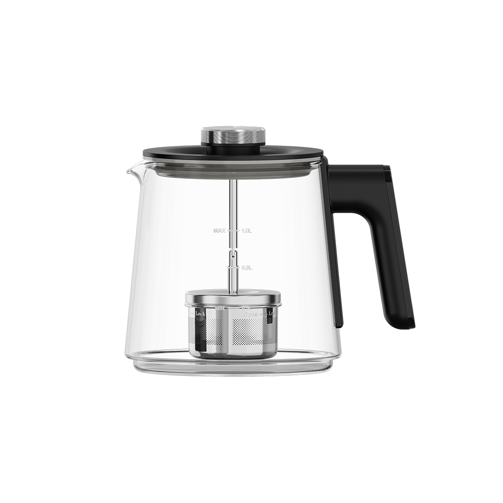 Goaltage Tea Maker With 1.7L Glass Pot Dual Capacity Design Touch Display 4 Temperature Presets TM01 1500W