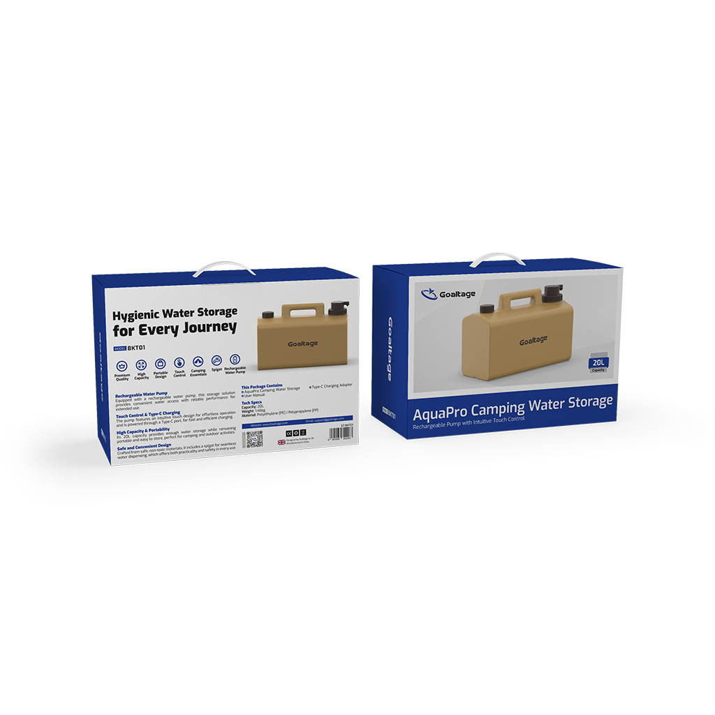 Goaltage AquaPro Water Storage with Rechargeable Pump BKT01