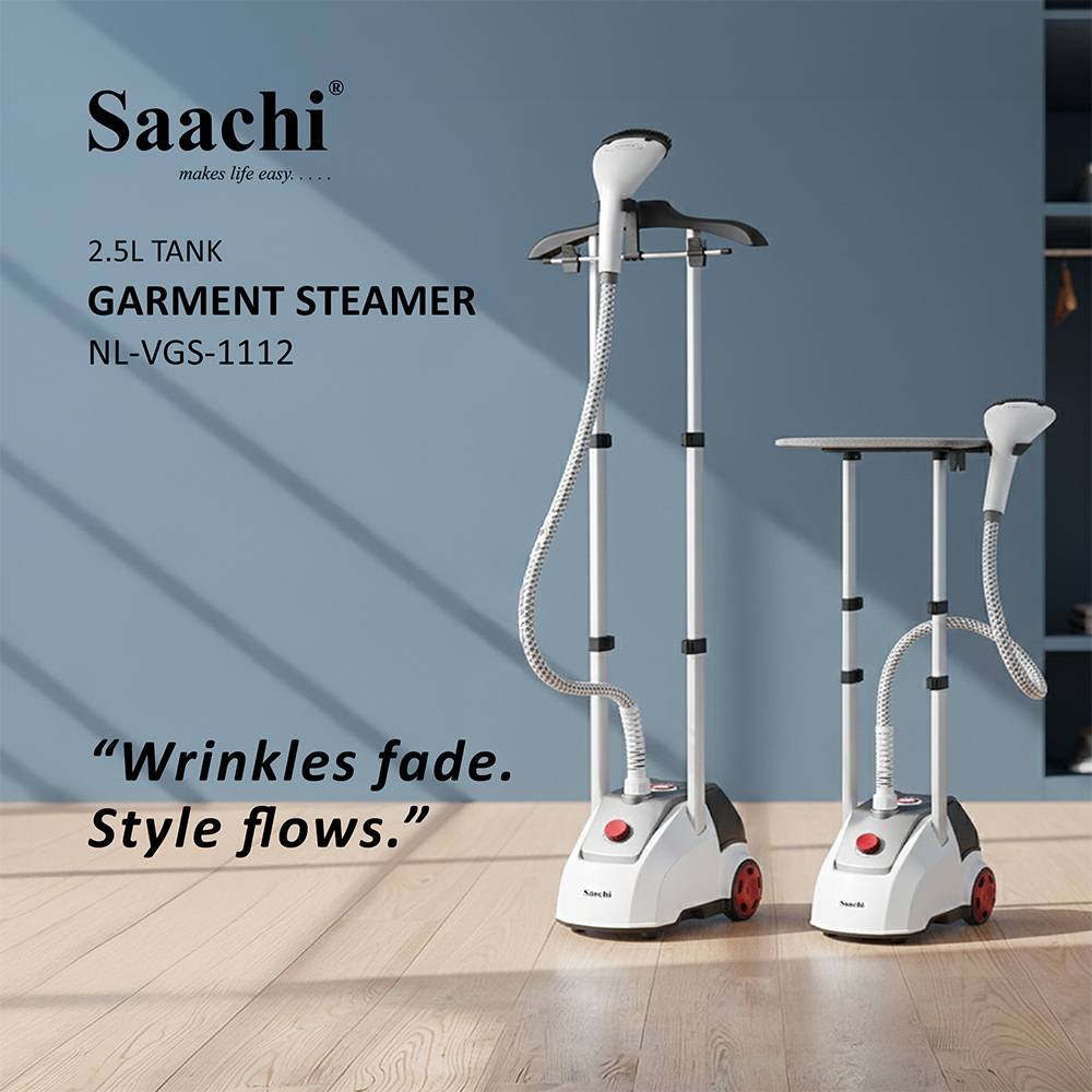 Saachi Garment Steamer with Board NL-VGS-1112-WH