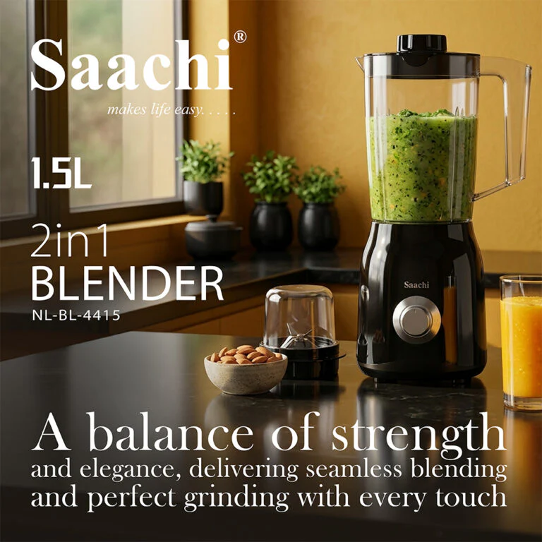 Saachi 2-in-1 Blender/Grinder NL-BL-4415