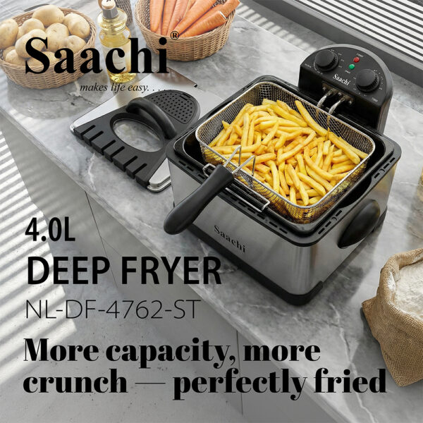 Saachi 4-Litres Deep Fryer NL-DF-4762-ST