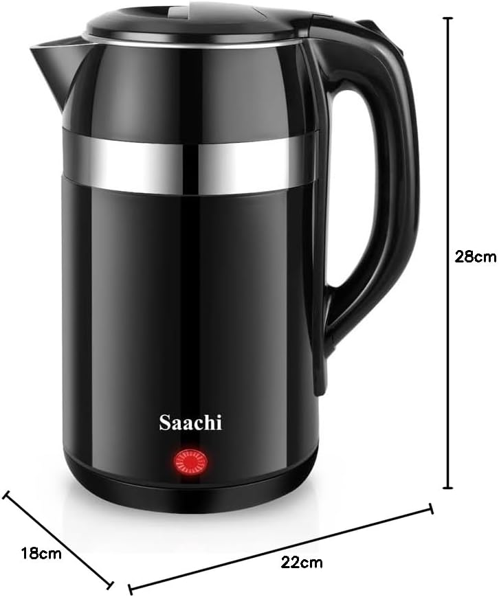 Saachi 2.5-Litres Electric Kettle NL-KT-7754-BK