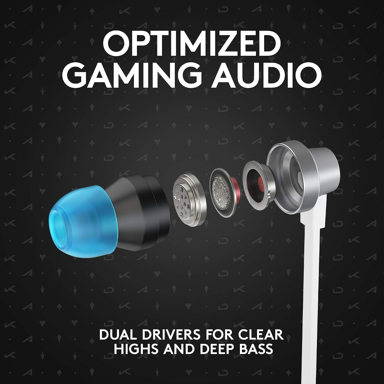 Logitech G333 K/DA Gaming Earphones