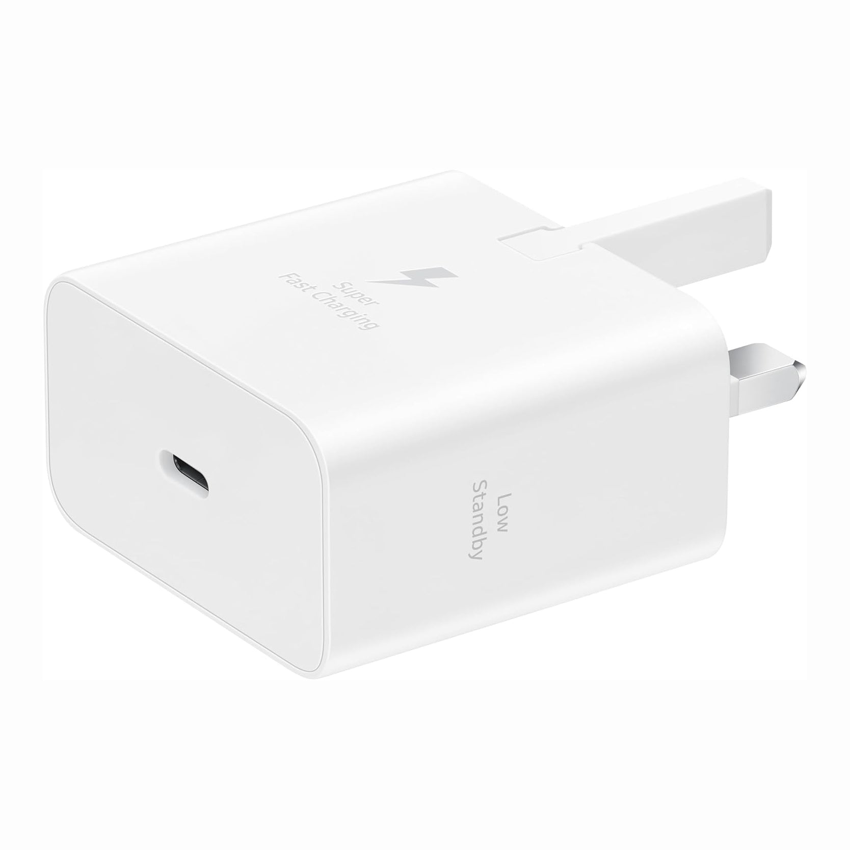 Samsung 25W Power Adapter Low Standby EP-T2510 USB-C Fast Charger – White / Black