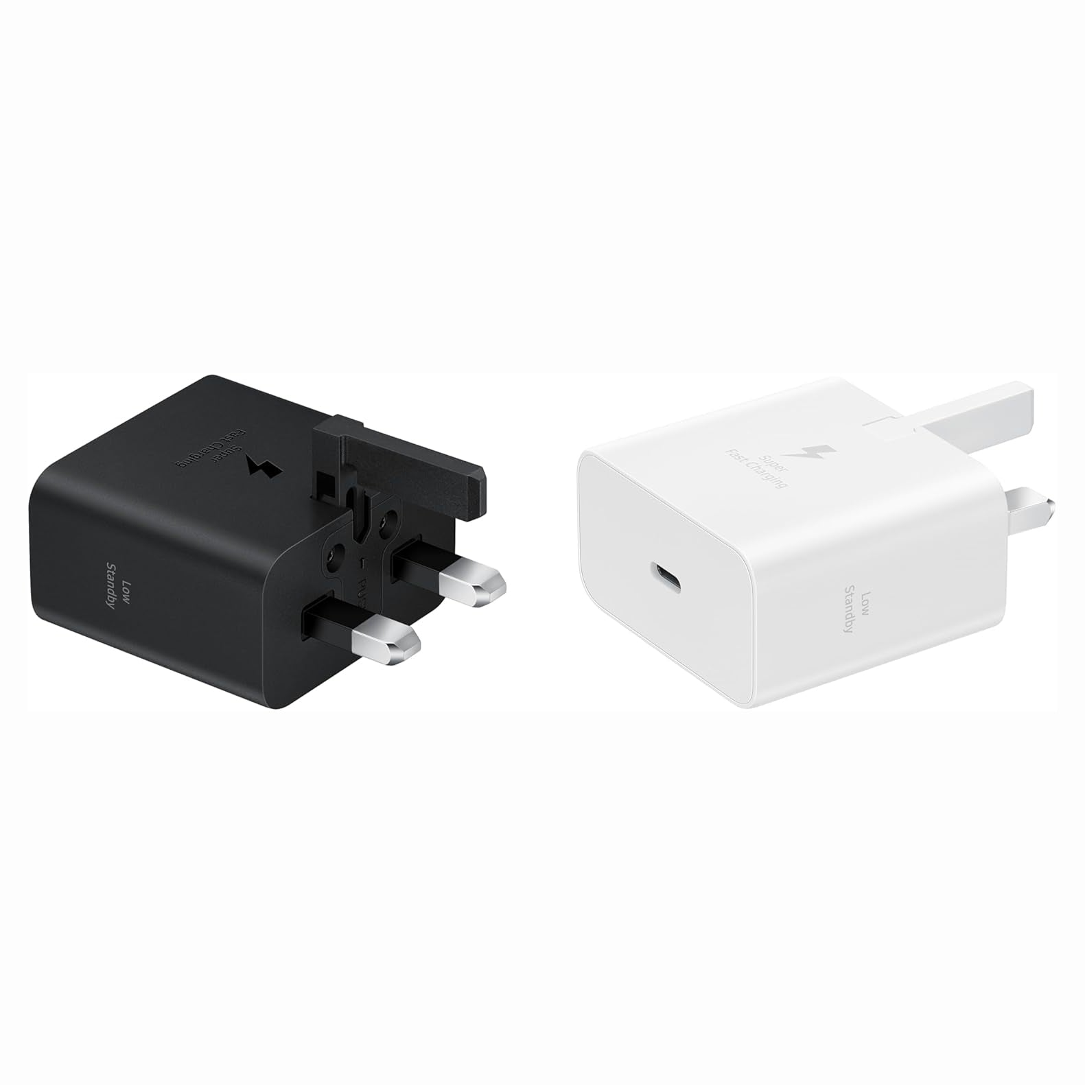 Samsung 25W Power Adapter Low Standby EP-T2510 USB-C Fast Charger – White / Black