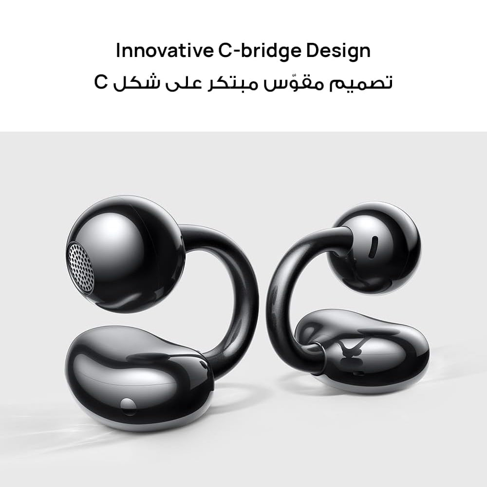 Huawei FreeClip Open-Ear Wireless Earbuds – Black