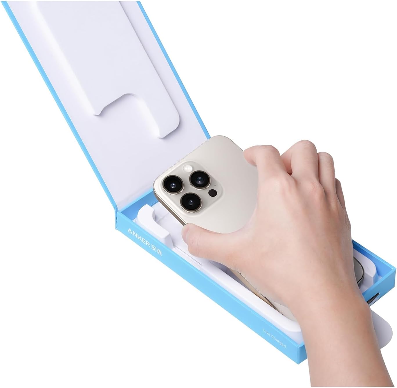 Anker 15 Pro MagGo Clear Case-A90A7H01