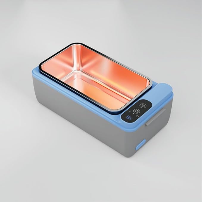Powerology Lumo Portable Heated Lunch Box 1L – 4000mAh Battery – Grey Blue