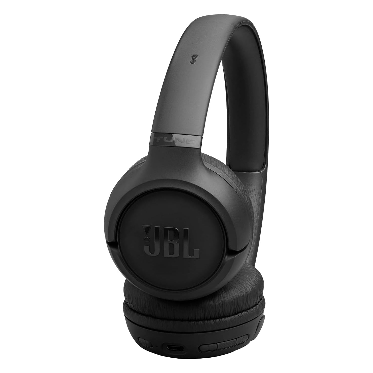 JBL Tune 530BT Wireless On-Ear Headphones with Pure Bass Sound – Black