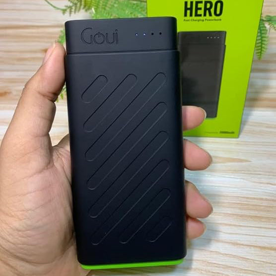 GOUI HERO P20 Fast Charging Power Bank 20000mAh – Black