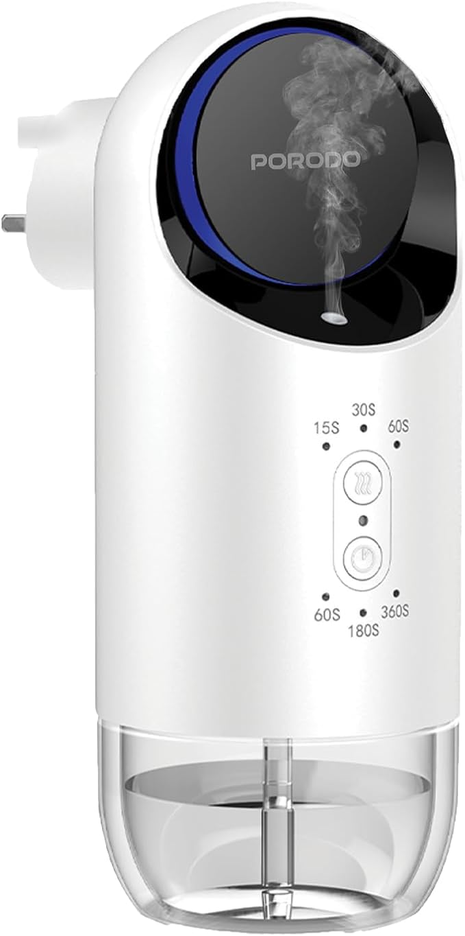 جهاز Porodo Wall Plug-In لتعطير الجو بالزيوت العطرية بسعة 120 مل