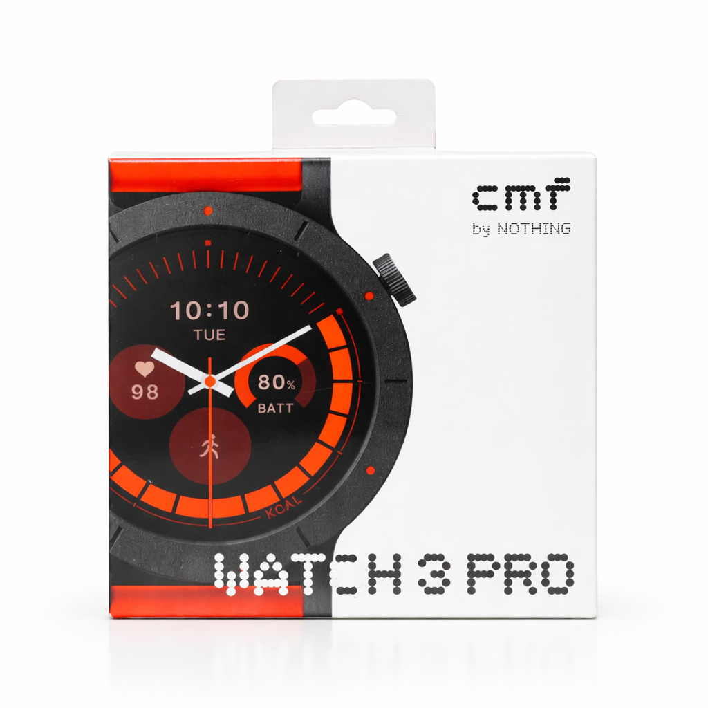 ساعة CMF Watch 3 Pro الذكية بشاشة AMOLED مقاس 1.43 بوصة مع GPS مزدوج