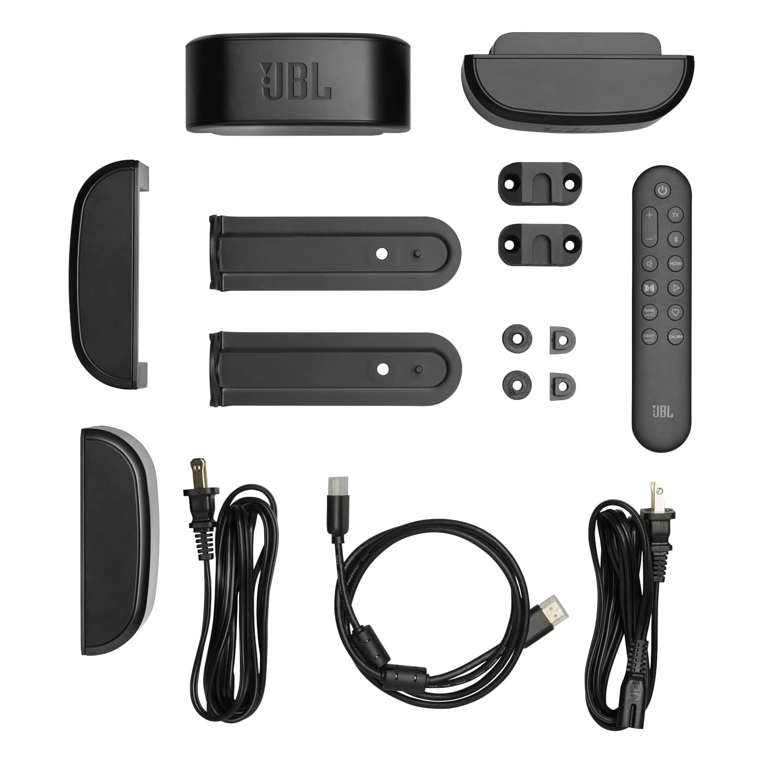 JBL Bar 800 MK2 5.1.2 Channel Soundbar with Detachable Wireless Surround Speakers and Dolby Atmos – Black