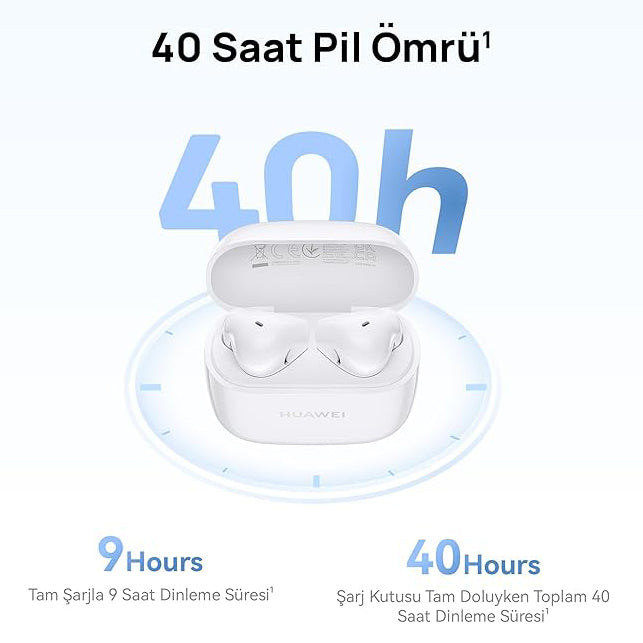 سماعات Huawei FreeBuds SE 2 T0016 اللاسلكية مع بطارية حتى 40 ساعة – أزرق
