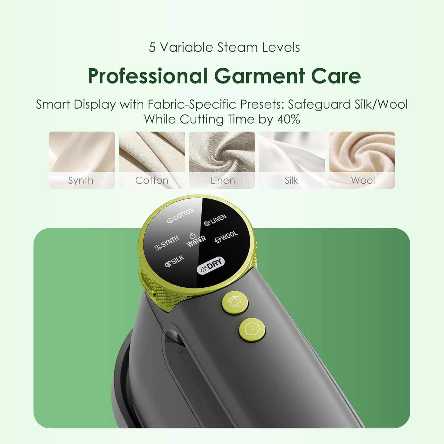ORAIMO 2 in 1 Steaming & Ironing - SmartIron- Graphite Grey