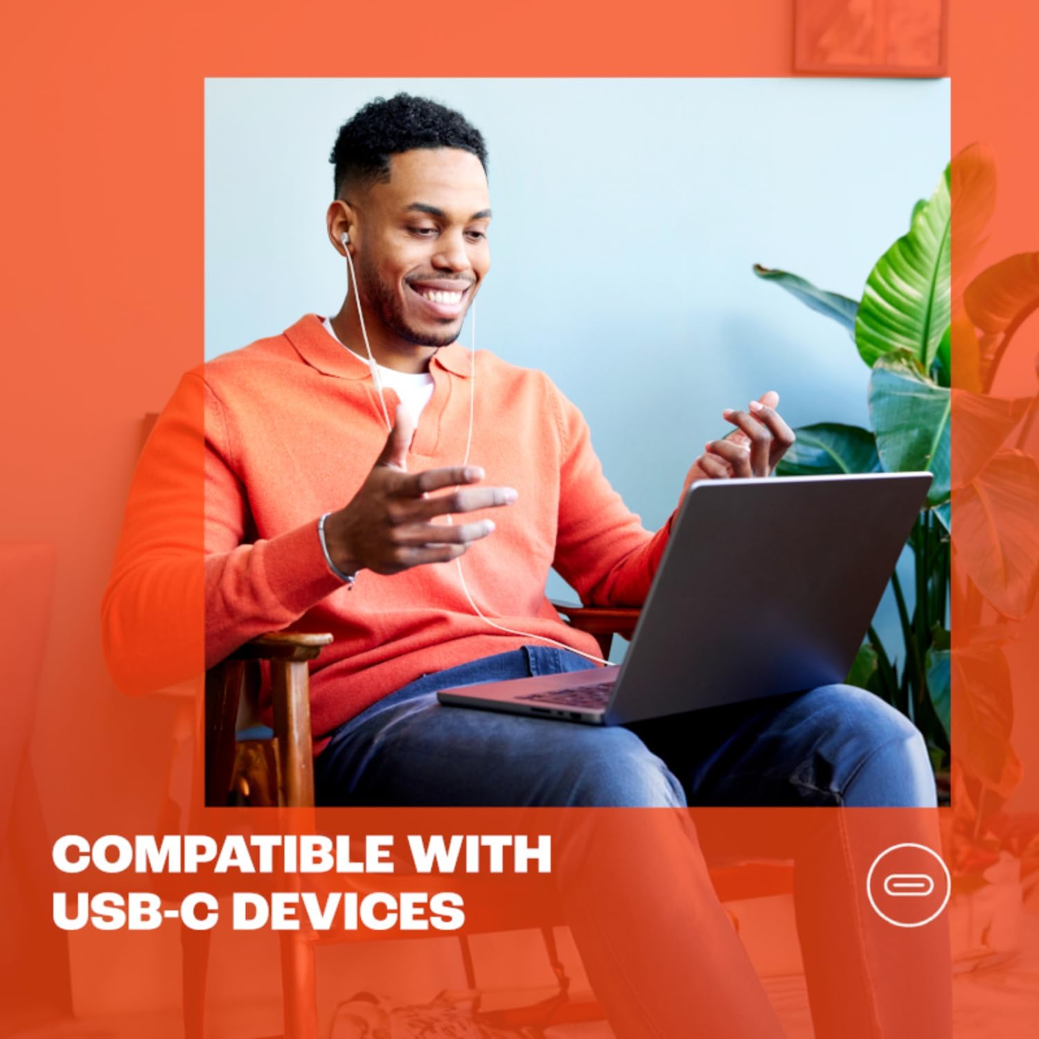 سماعات JBL Tune 310C USB-C Hi-Res داخل الأذن مع JBL Pure Bass – أسود / أبيض / أزرق / أحمر