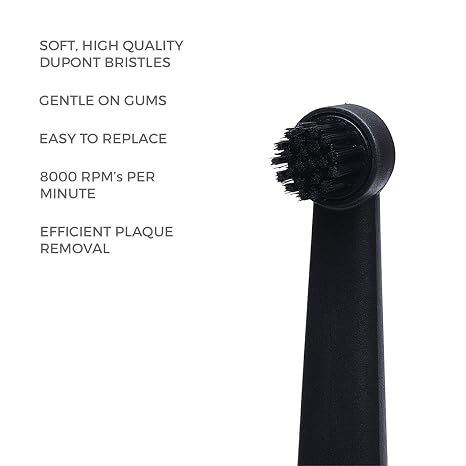 BRUZZONI Electric Toothbrush Black