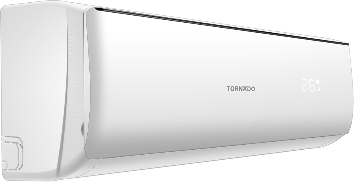 Tornado 2 Ton Split Air Conditioner 24000 Btu T3 Compressor White R410 Refrigerant Turbo Th-C24Bhu