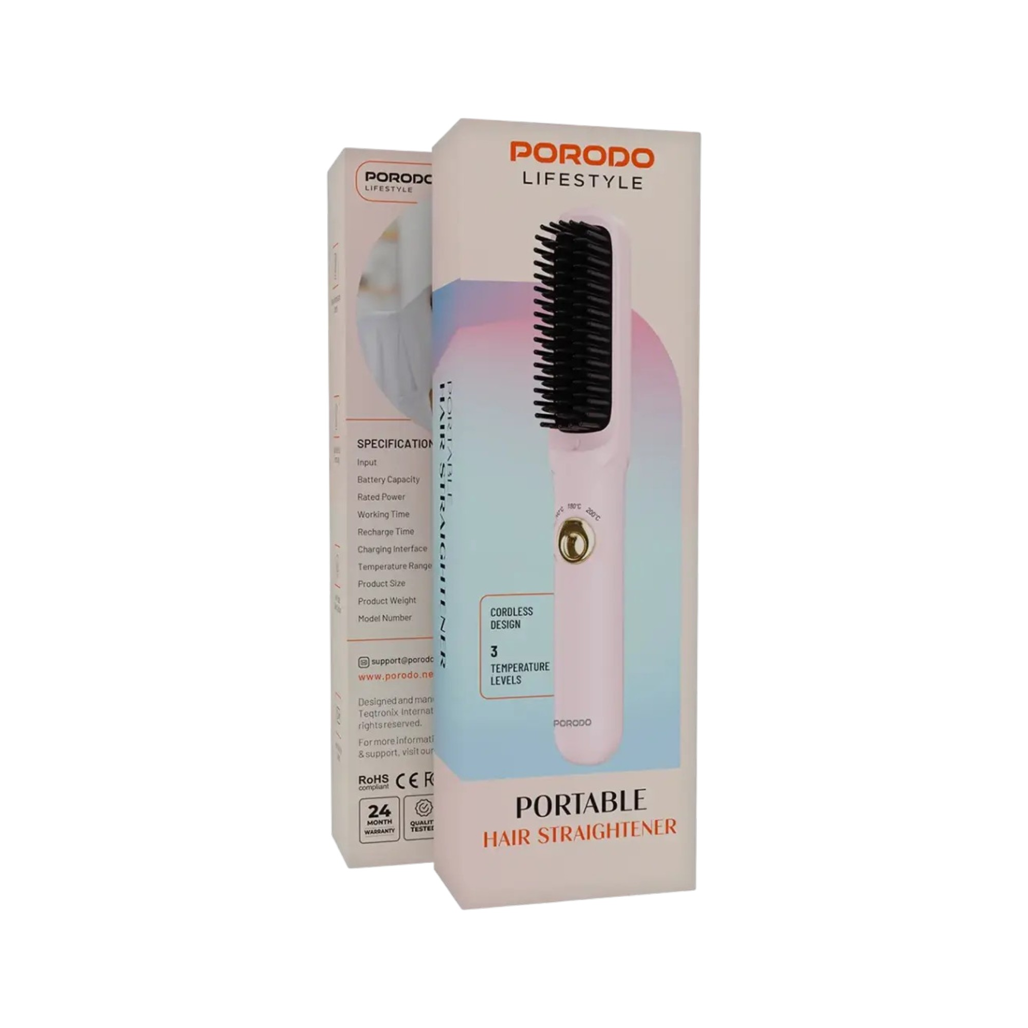 Porodo Lifestyle 4000 mAh Portable Handheld Hair Comb