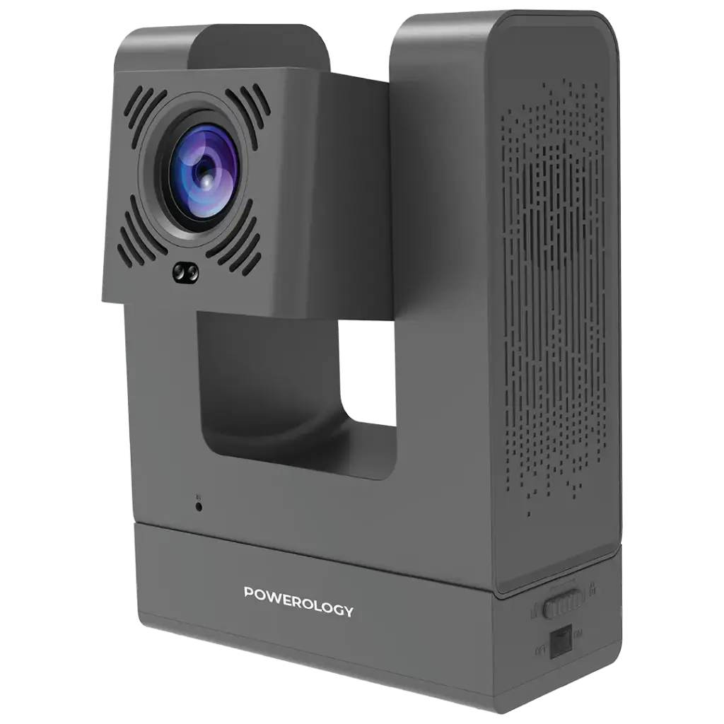 Powerology VisionArc 3" LCD 1920*1080P 300 ANSI Projector with Detachable Battery - Gray