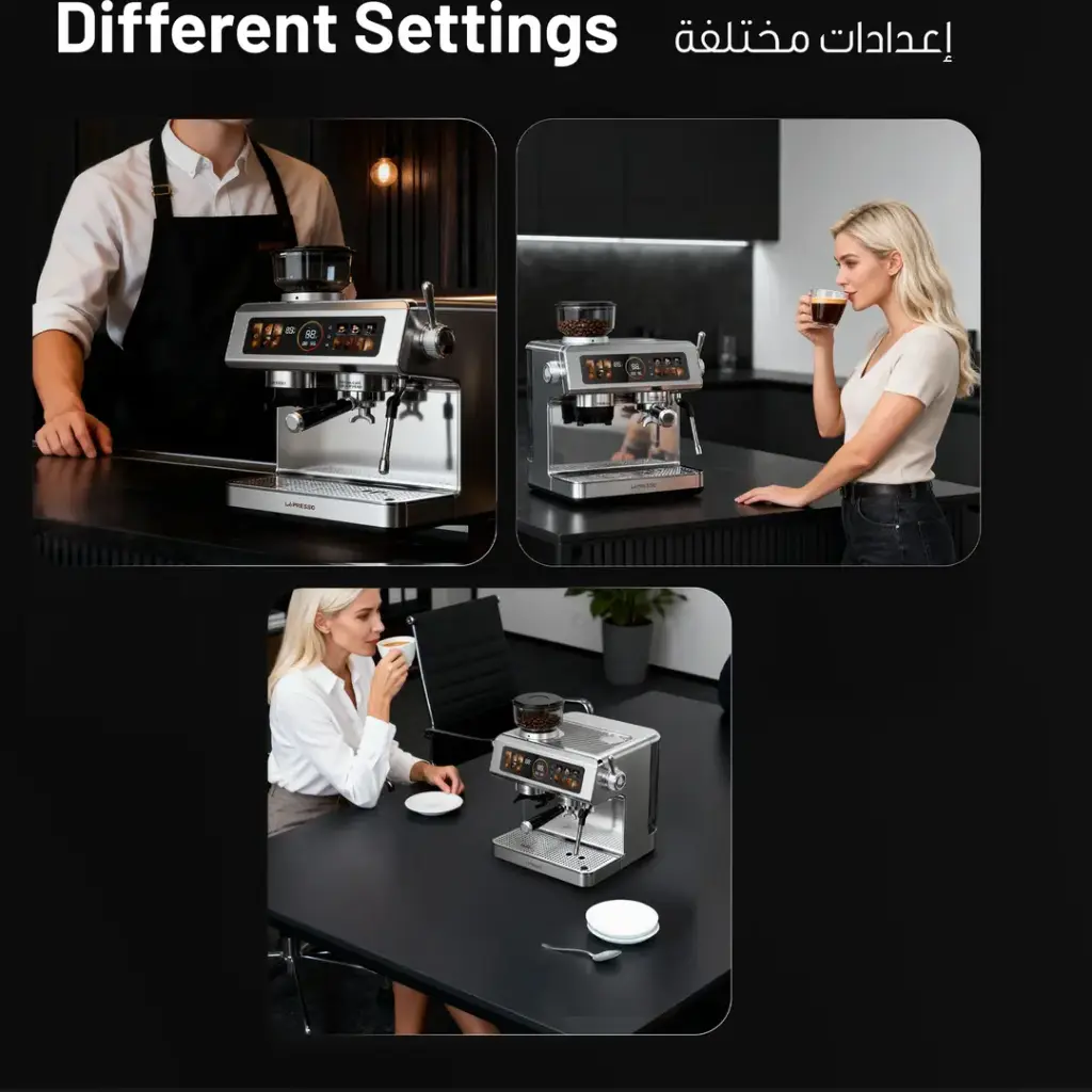 LePresso Deliziosa Dual Boiler Semi Automatic Coffee Machine