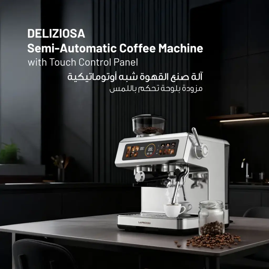 LePresso Deliziosa Dual Boiler Semi Automatic Coffee Machine