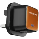 Powerology QX 45W Single Port Type C UK GaN Adapter