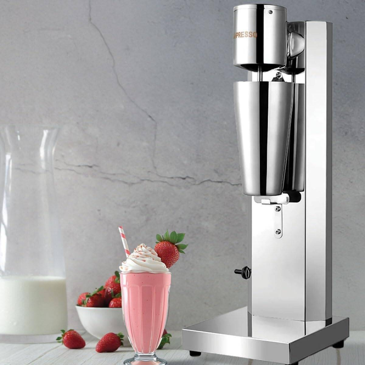 LePresso Frosty Whip Frappe Shake Machine - Silver