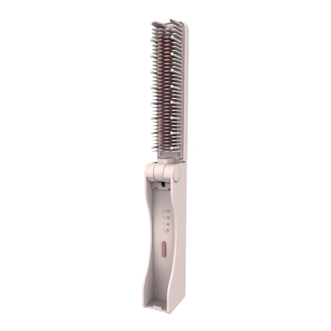 Porodo Lifestyle Rechargeable Mini Electrical Hair Straightener Comb
