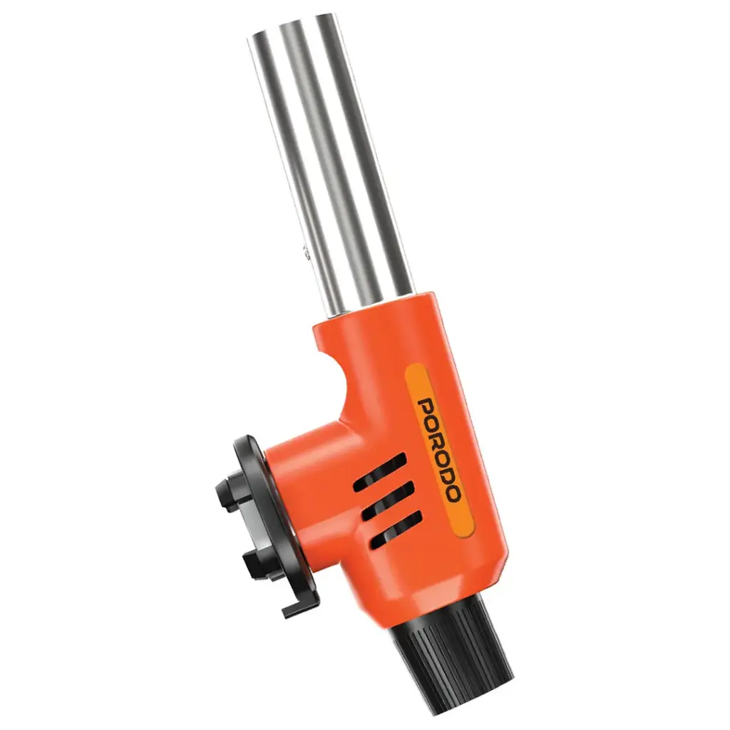 Porodo Lifestyle 19 MM Butane Gas Ligther - Black/Orange