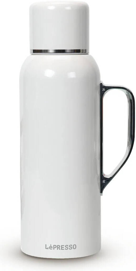 LePresso ThermoSense Stainless Steel Insulated Bottle with Temperature Gauge