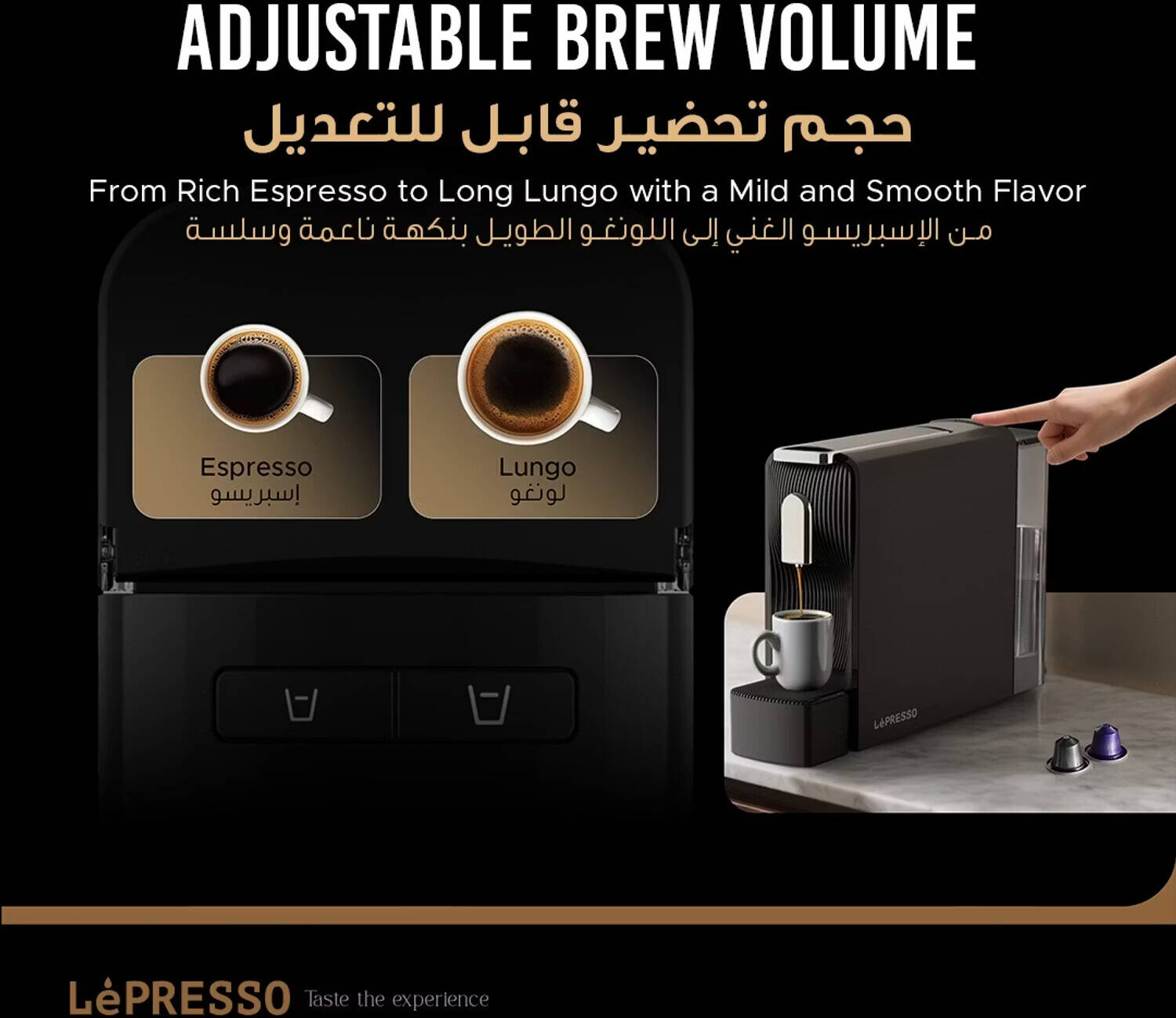 LePresso Baristo Capsule Espresso Maker