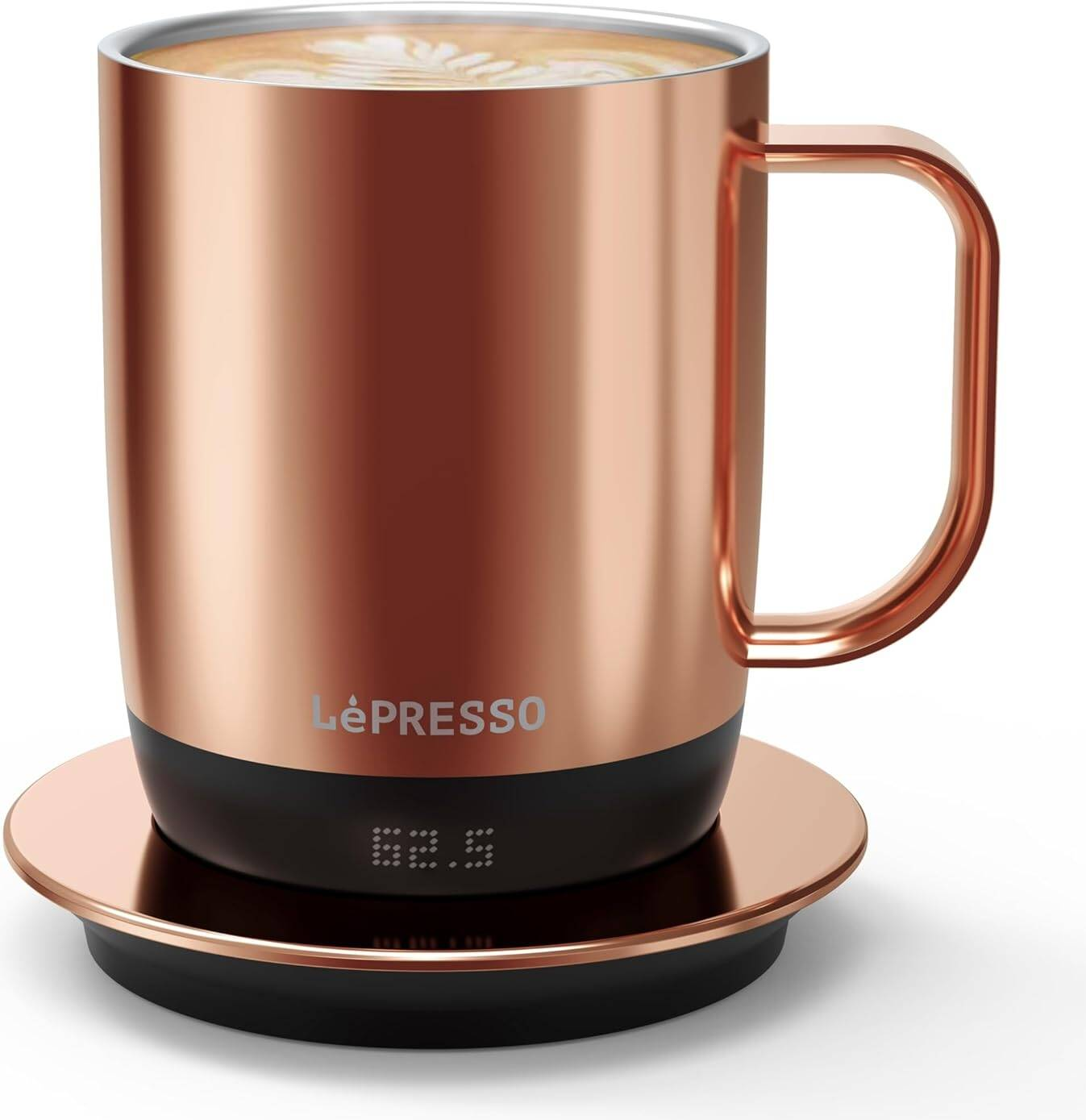 LePresso Aurelio 300ml Ceramic Mug with Temperature Control Base